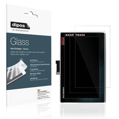 2x 9H Schutzfolie für Datalogic SH15 Blackline Panzerfolie