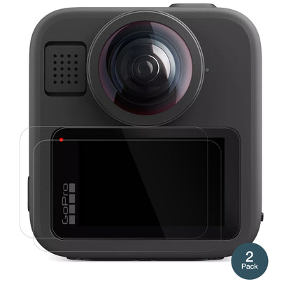 2x 9H Schutzfolie für GoPro Max 2 Panzerfolie