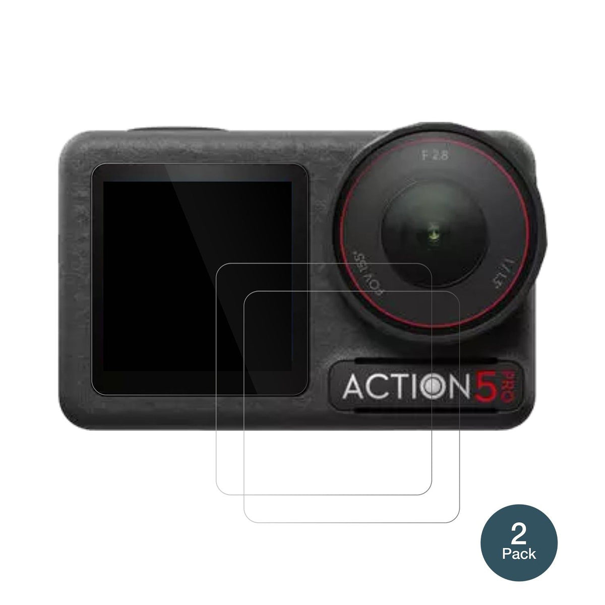 2x 9H Schutzfolie für Apexcam M80 Air Actioncam Panzerfolie