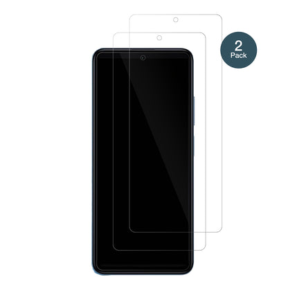 XiaomiRedmi Note 11T Pro Plus mit aufgebrachter dipos Flex Schutzfolie, glasklare Darstellung ohne Einschränkungen