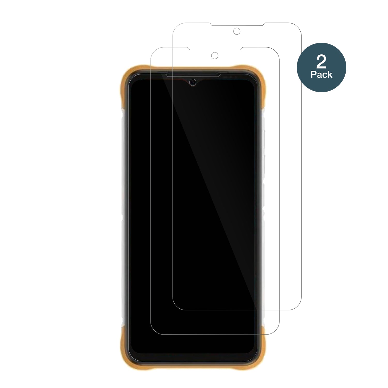 UmidigiBison X10 mit aufgebrachter dipos Flex Schutzfolie, glasklare Darstellung ohne Einschränkungen