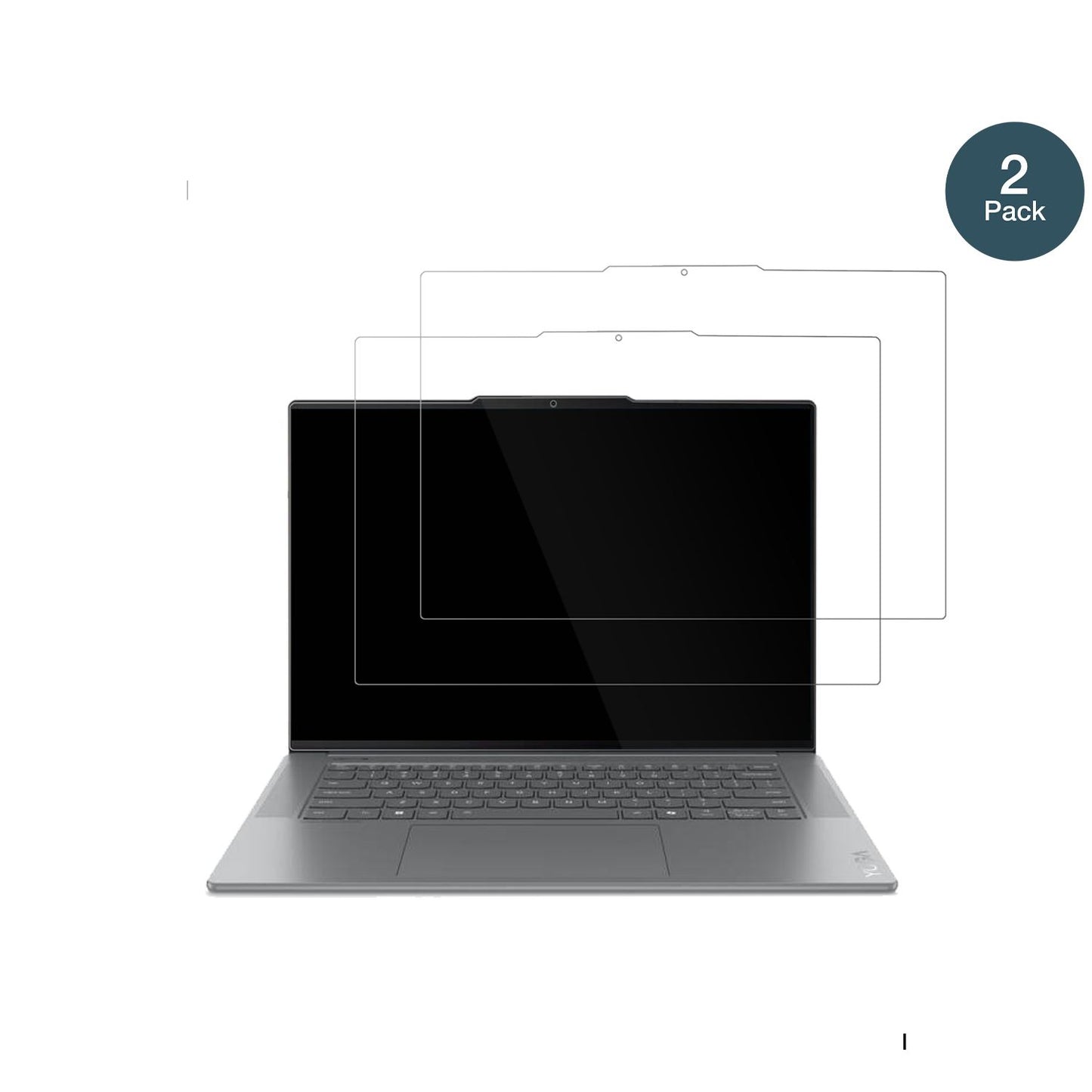 2x 9H Schutzfolie für Lenovo Yoga Slim 7 15ILL9 Panzerfolie