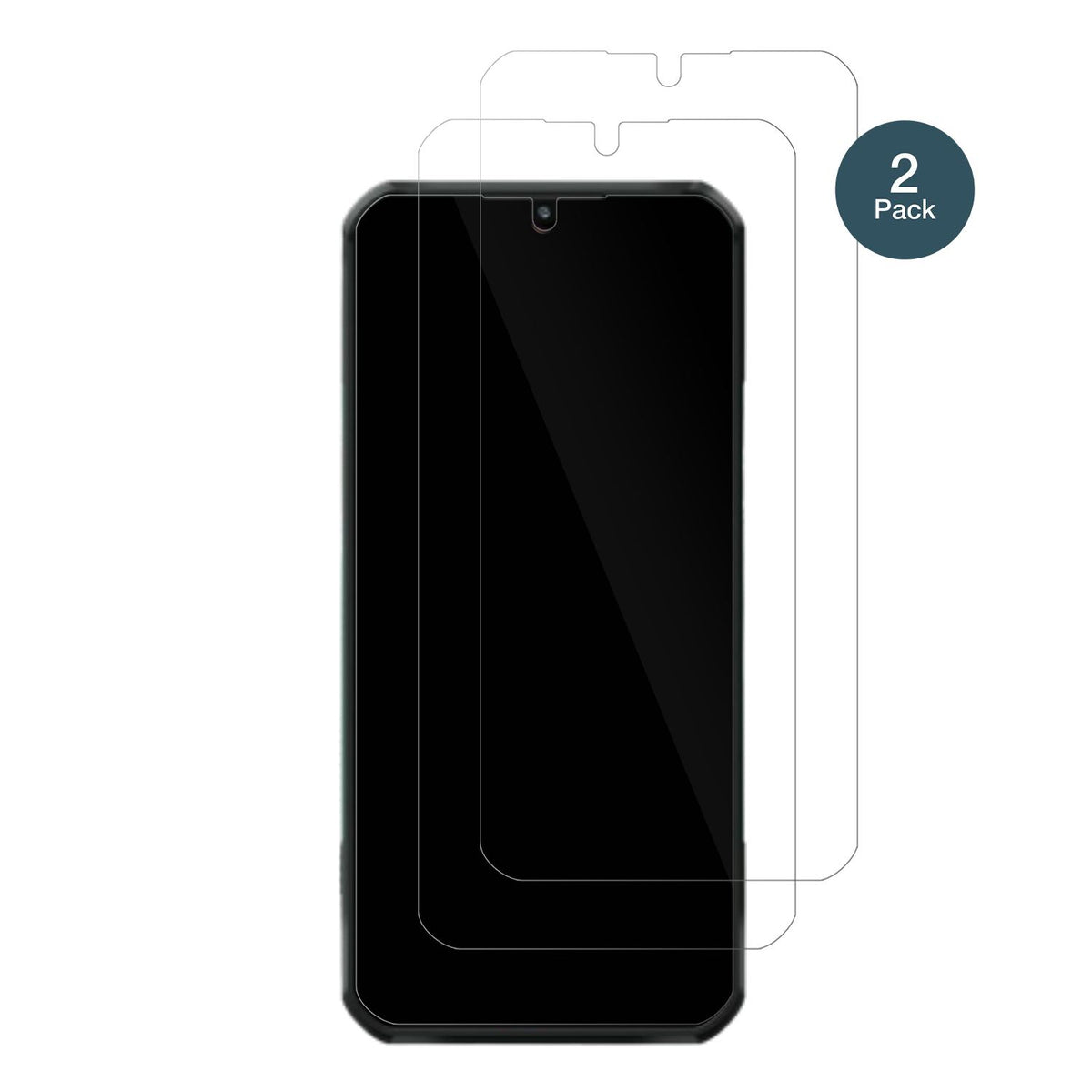 2x 9H Schutzfolie für Oukitel WP35 Pro Panzerfolie