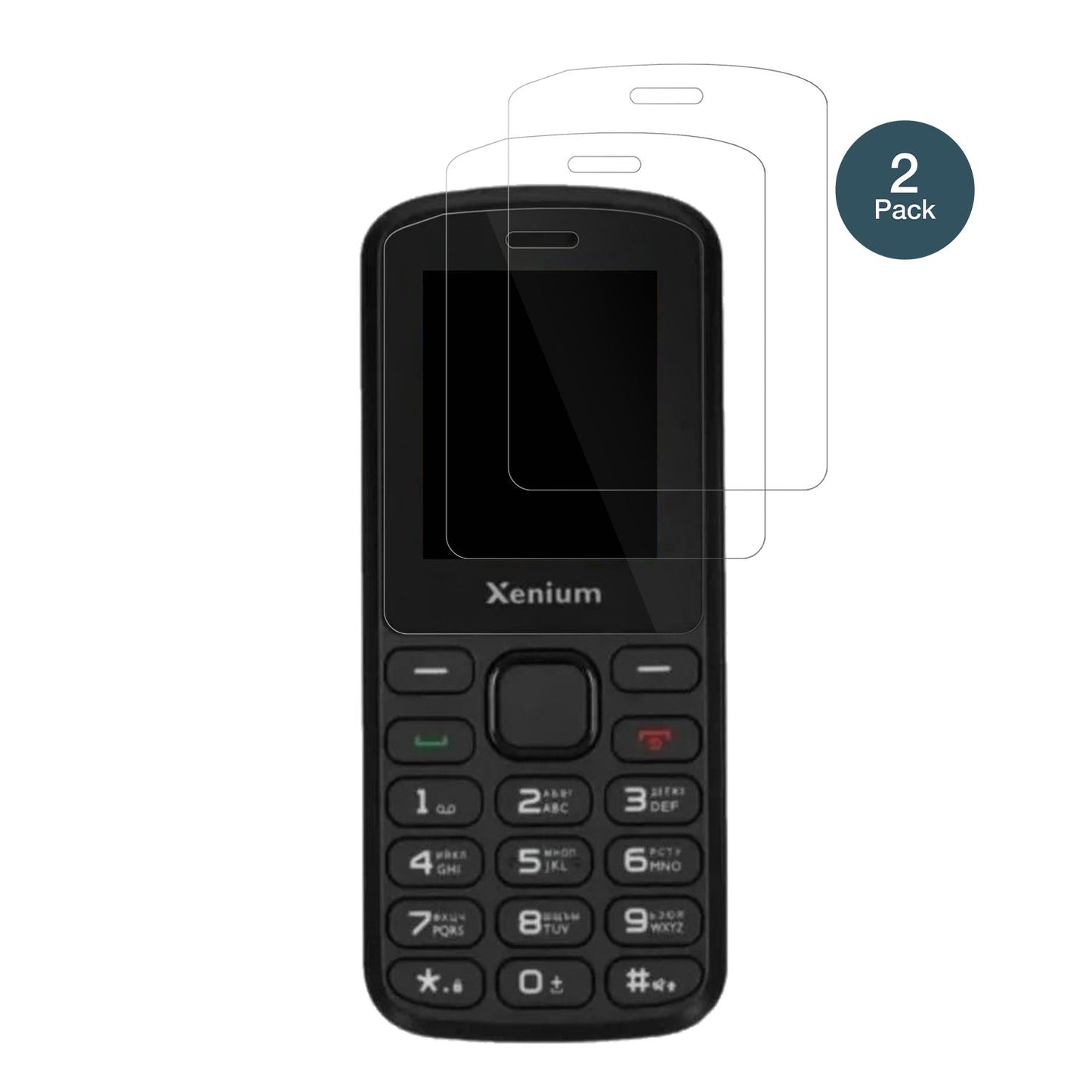 2x 9H Schutzfolie für Philips Xenium X170 Panzerfolie