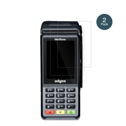 2x 9H Schutzfolie für Adyen V400c Plus Panzerfolie