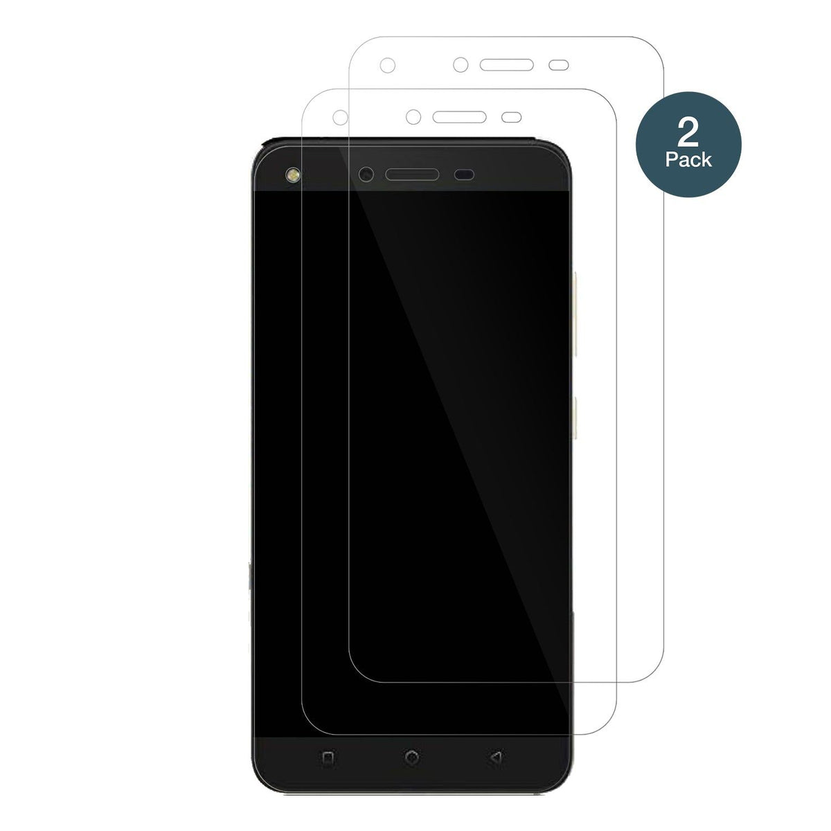 2x 9H Schutzfolie für Tecno Spark K7 Panzerfolie