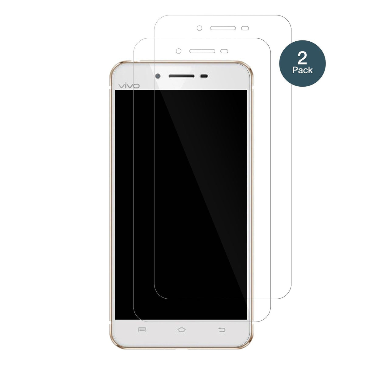 2x 9H Schutzfolie für Vivo X6A Panzerfolie