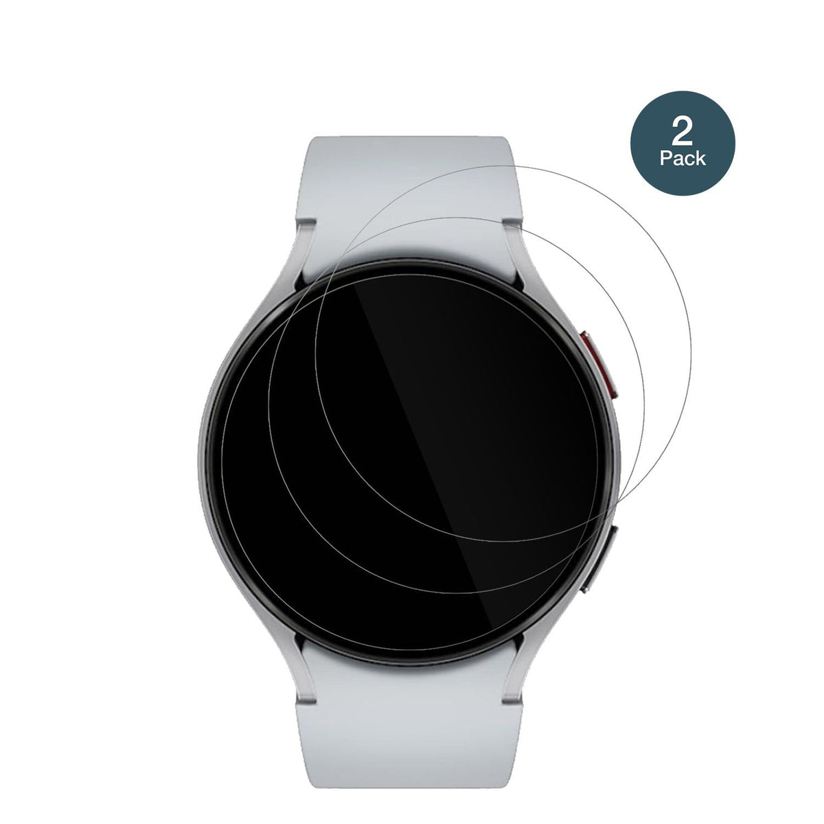 2x 9H Schutzfolie für Samsung Galaxy Watch 6 44mm Panzerfolie