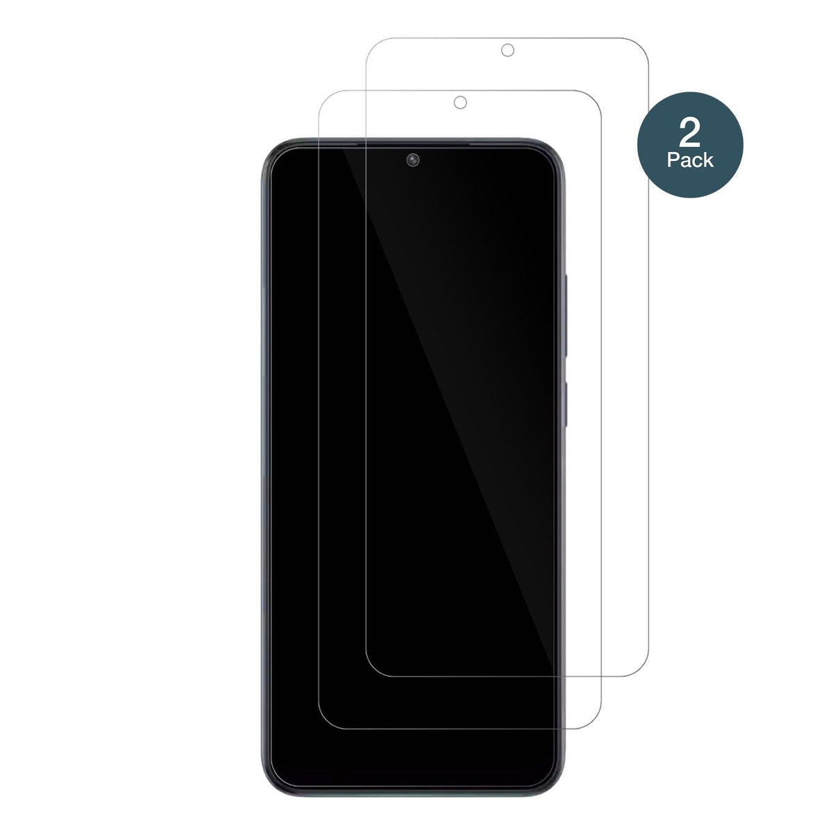 2x 9H Schutzfolie für Xiaomi Poco C50 Panzerfolie