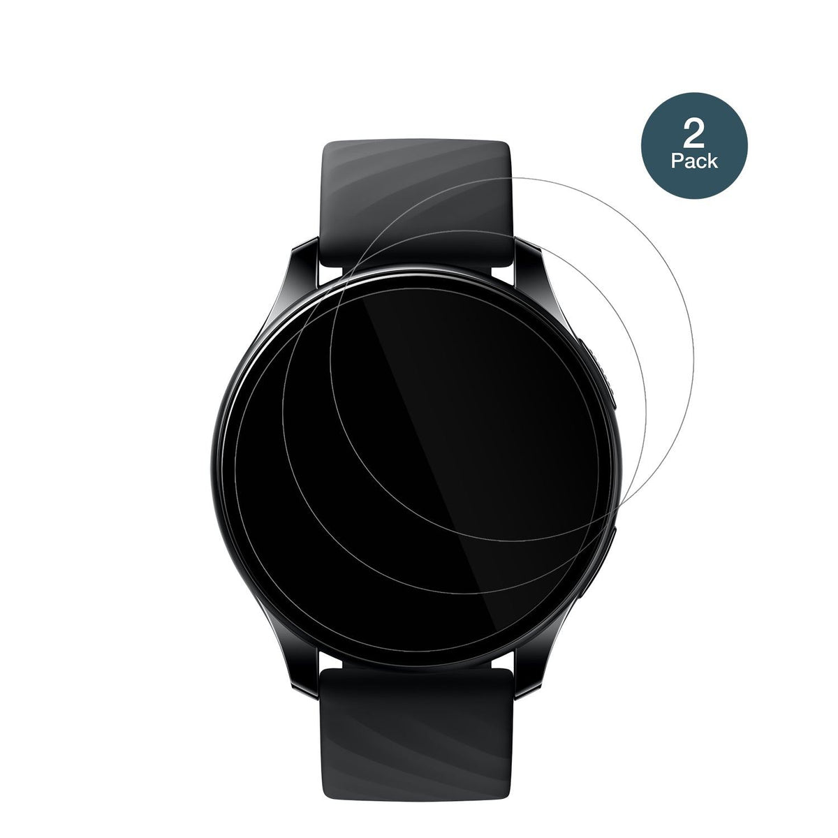 2x 9H Schutzfolie für OnePlus Nord Smartwatch Panzerfolie