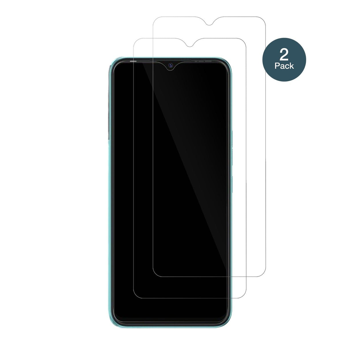 2x 9H Schutzfolie für Tecno Spark Go 2022 Panzerfolie
