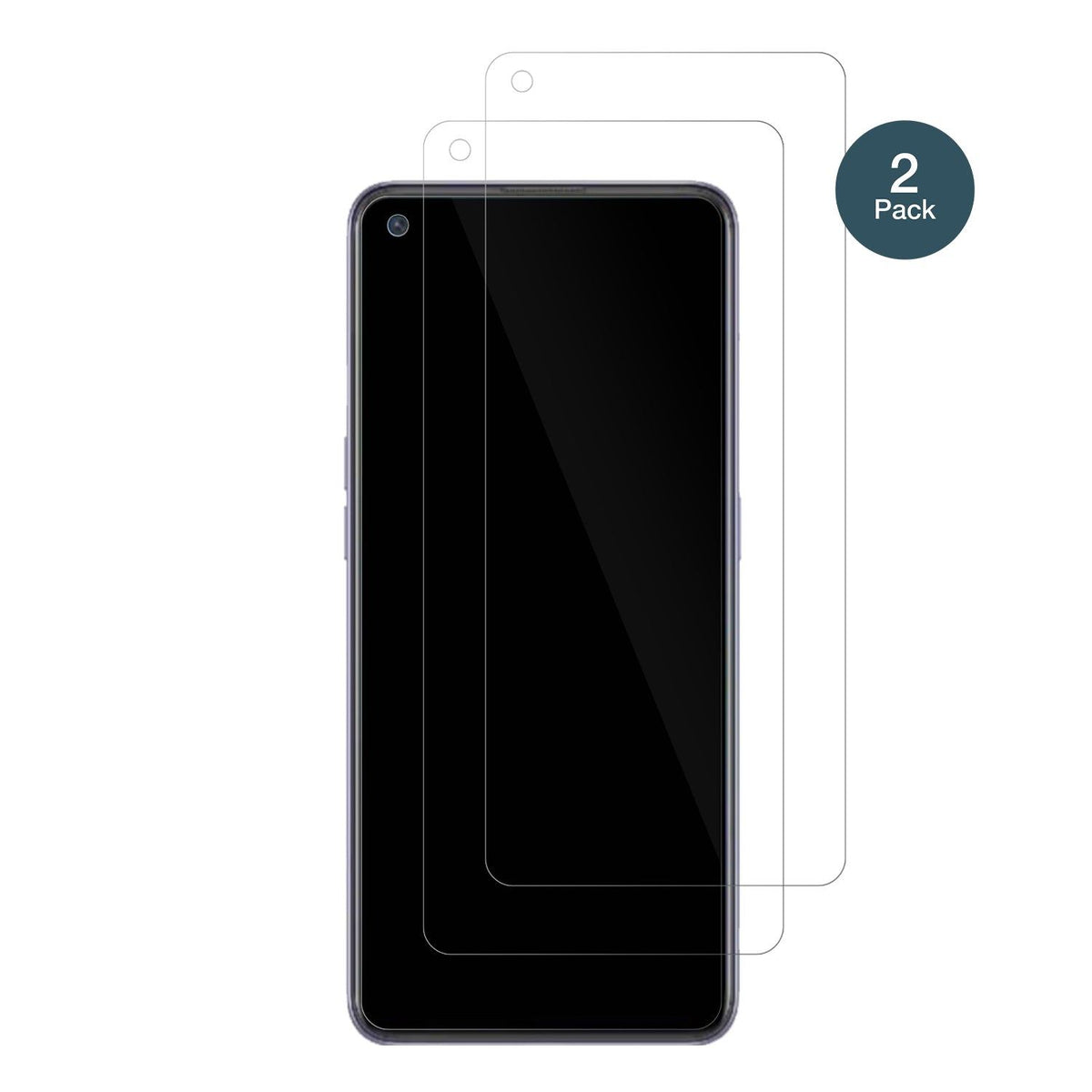 2x 9H Schutzfolie für Oppo Reno6 Lite Panzerfolie