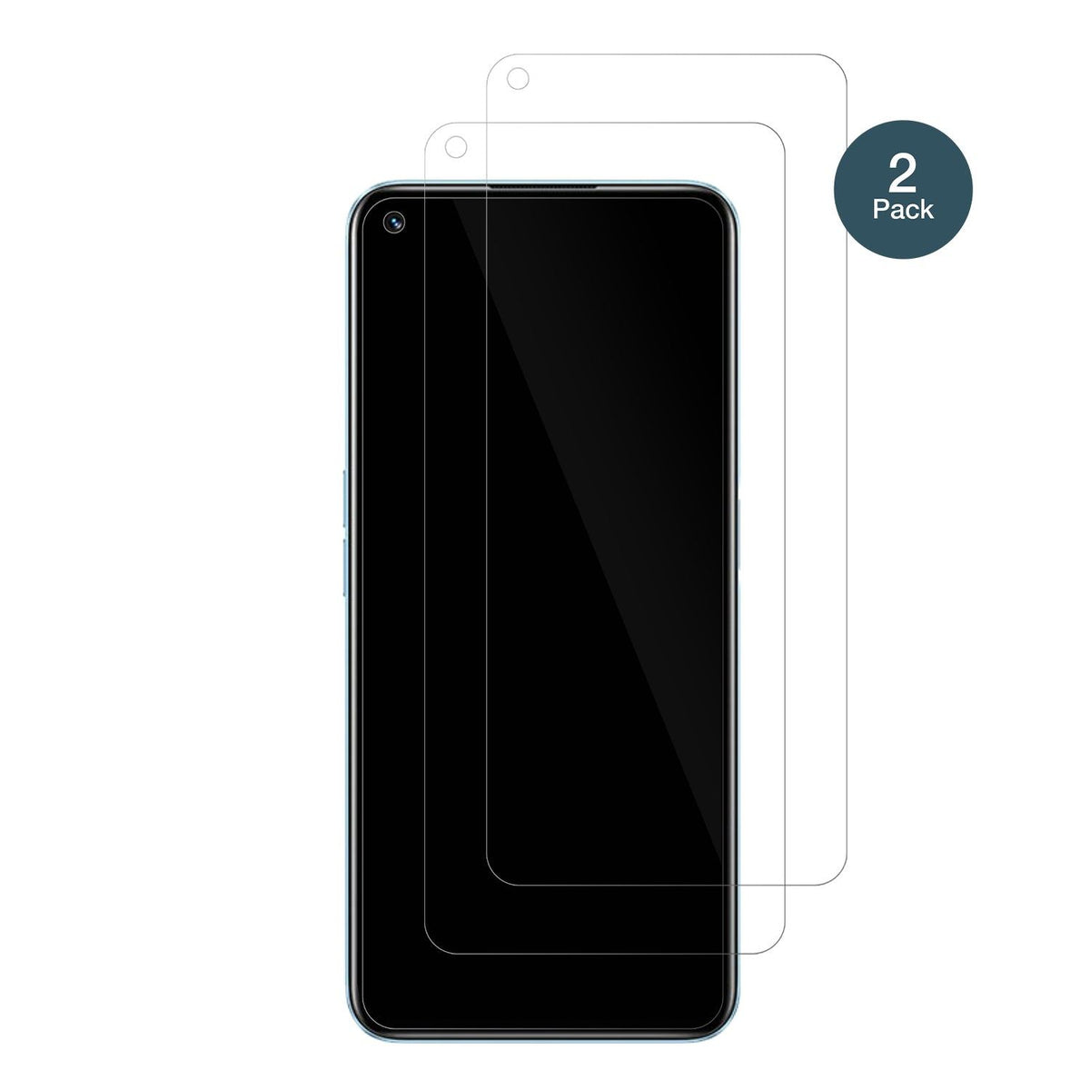 2x 9H Schutzfolie für Realme 9 Pro Panzerfolie