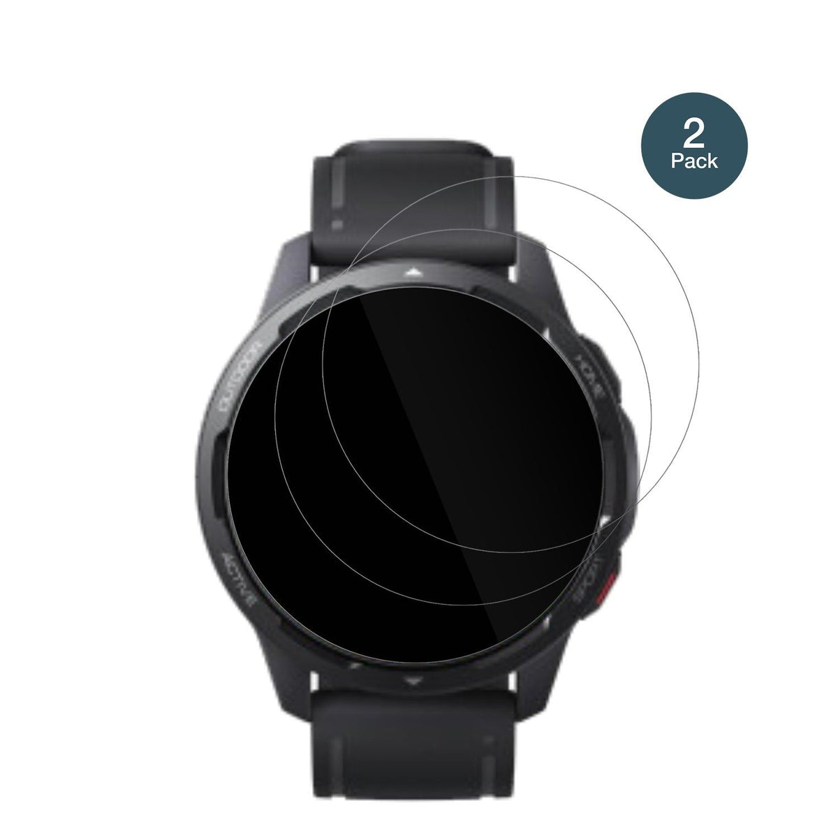 1x 9H Schutzfolie für Xiaomi Watch S1 Active Panzerfolie