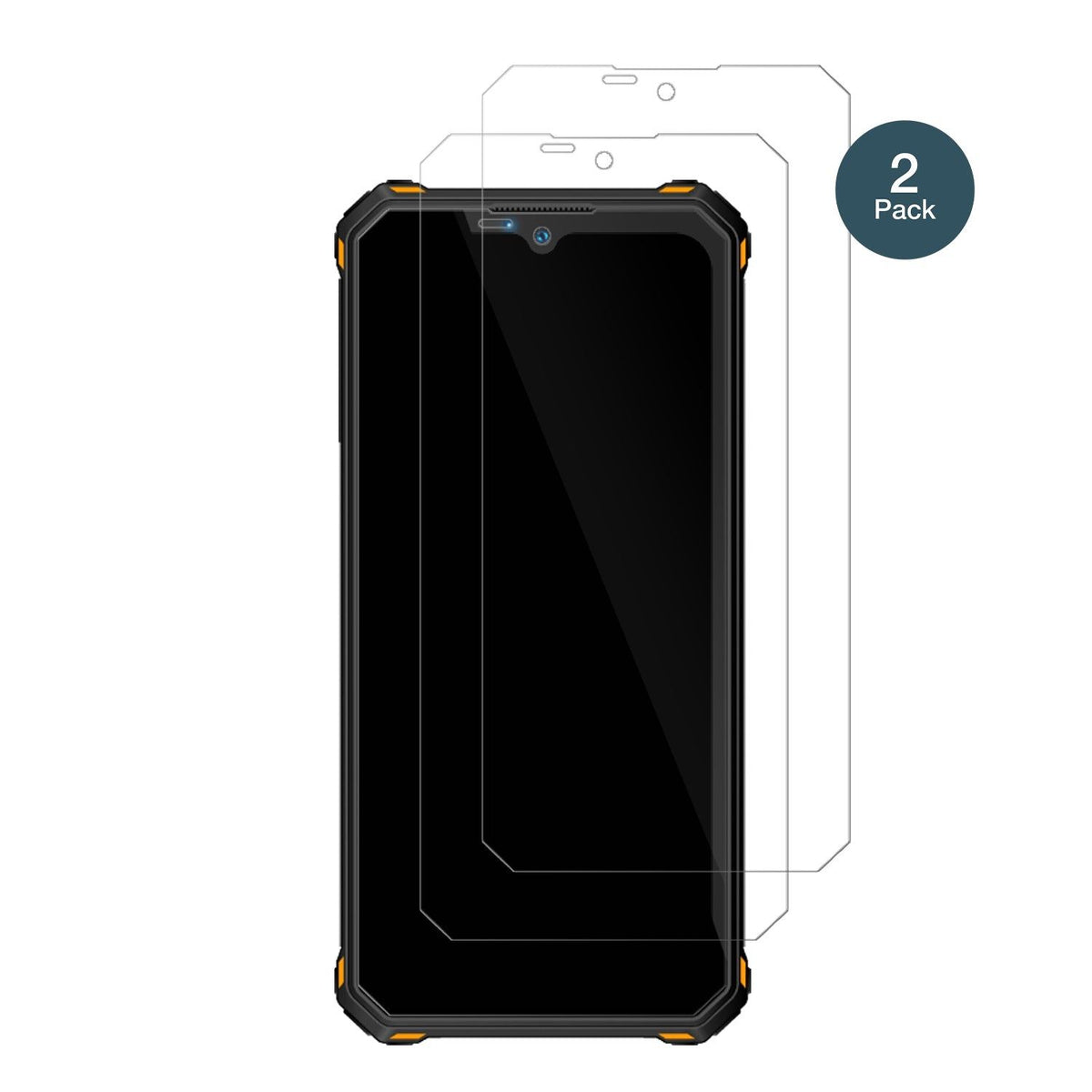 2x 9H Schutzfolie für Oukitel WP15 Panzerfolie