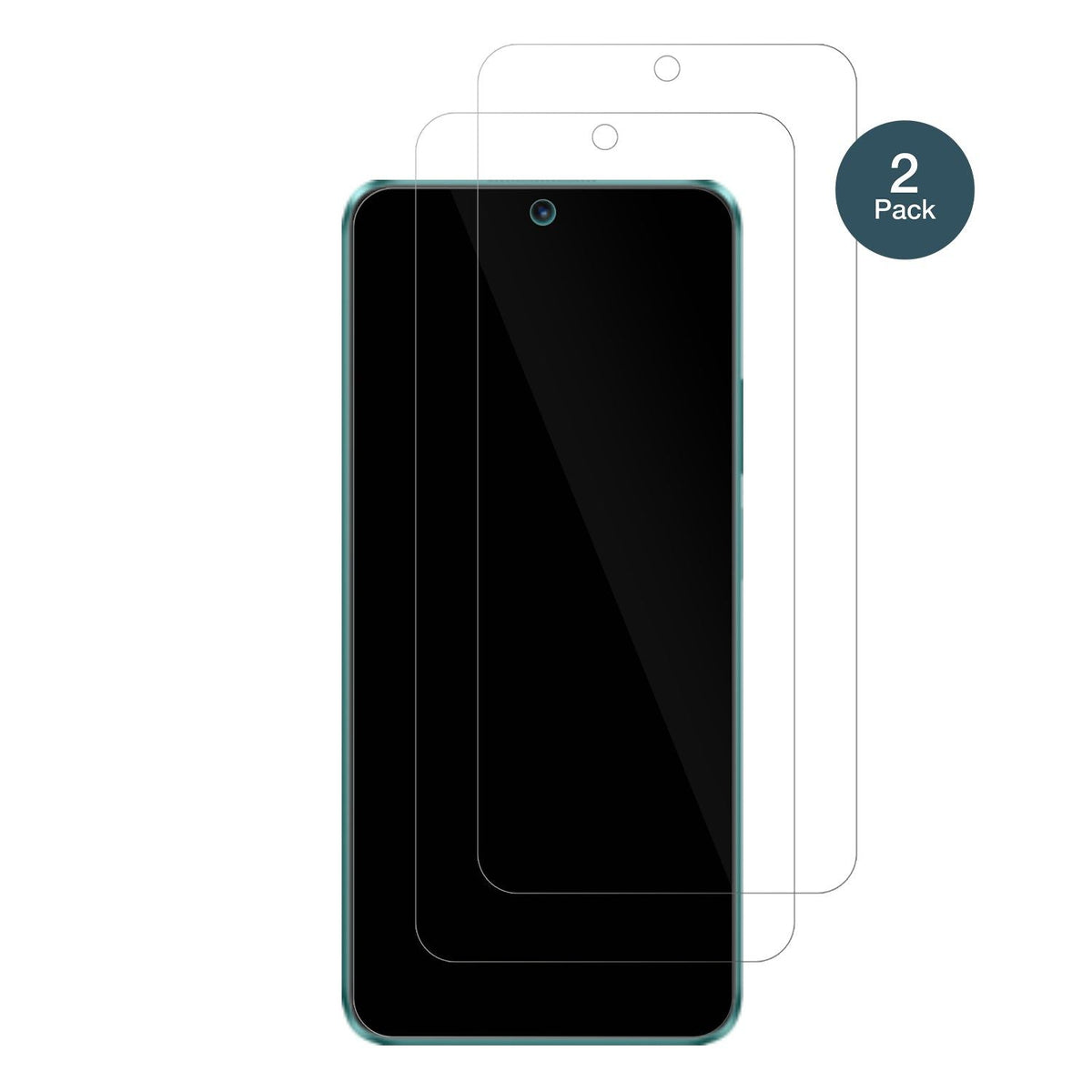 2x 9H Schutzfolie für Huawei Nova 12i Panzerfolie