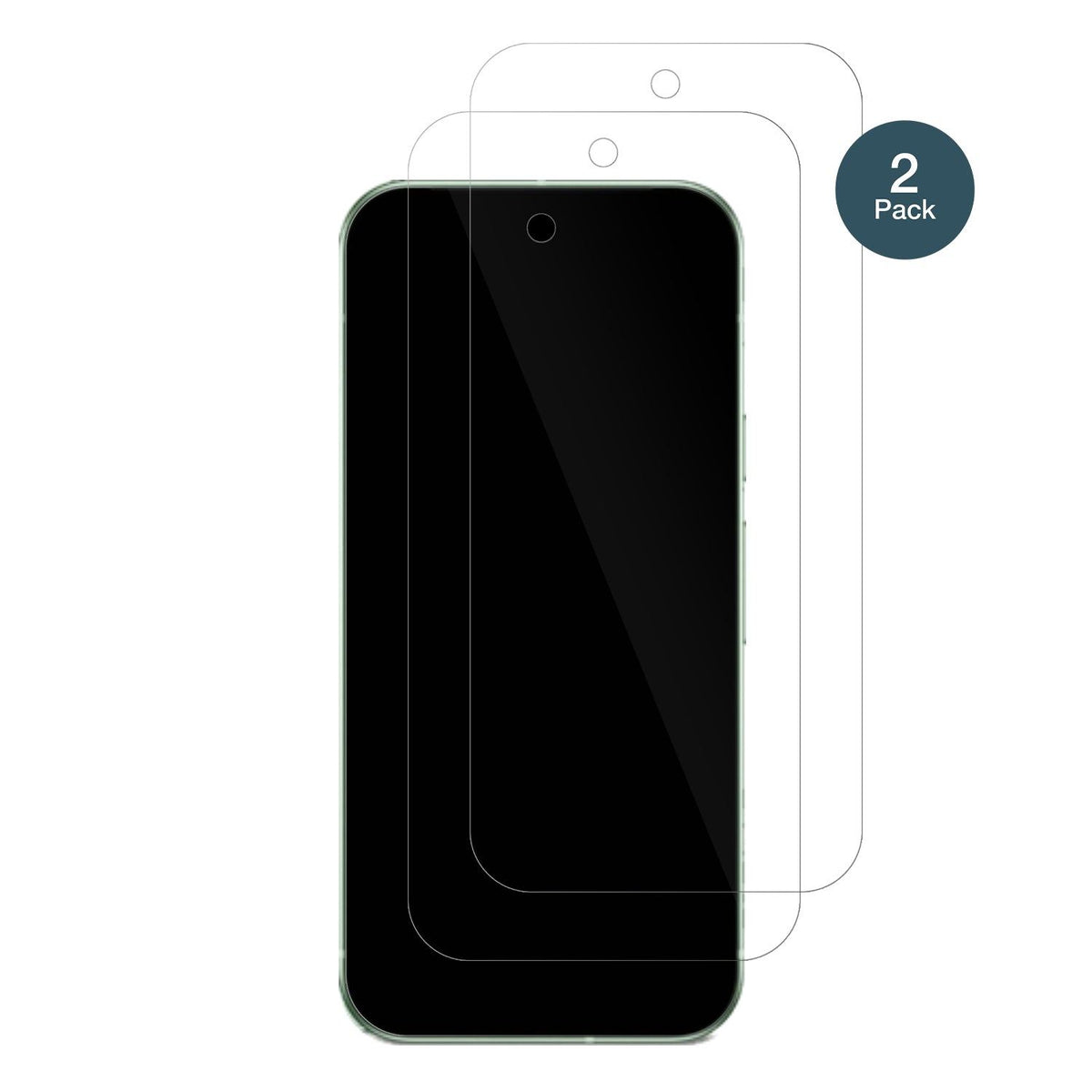 2x 9H Schutzfolie für Google Pixel 9 Panzerfolie