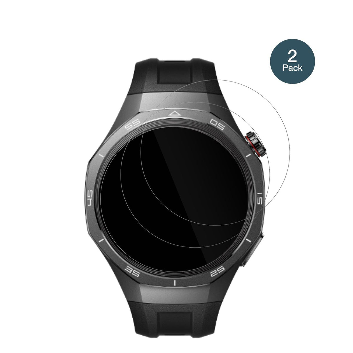 2x 9H Schutzfolie für Huawei Watch GT5 Panzerfolie