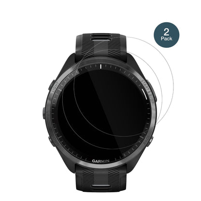 2x 9H Schutzfolie für Garmin Forerunner 965 Panzerfolie
