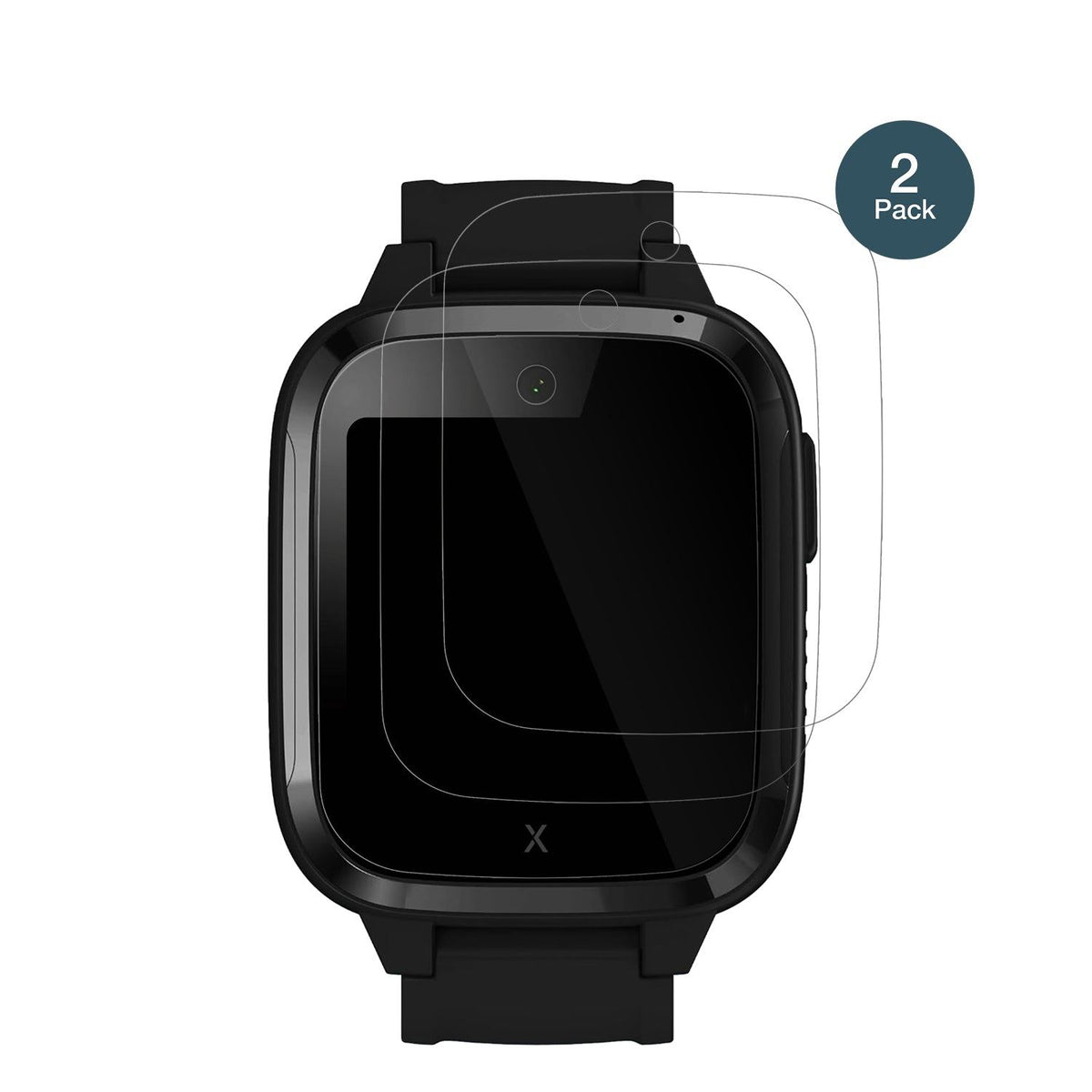 2x 9H Schutzfolie für XPLORA Kidzi Smartwatch Panzerfolie