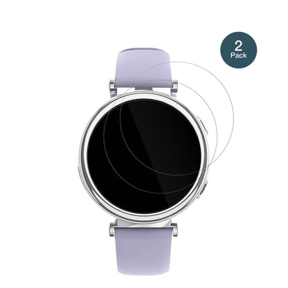 2x 9H Schutzfolie für Sanorum 1.27 Zoll Smartwatch Panzerfolie