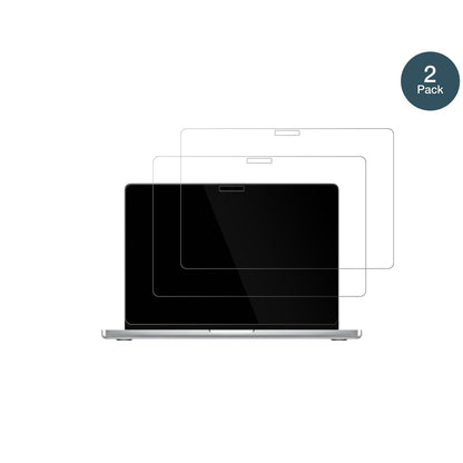 2x 9H Schutzfolie für MacBook Pro M4 14 Zoll 2024 Panzerfolie
