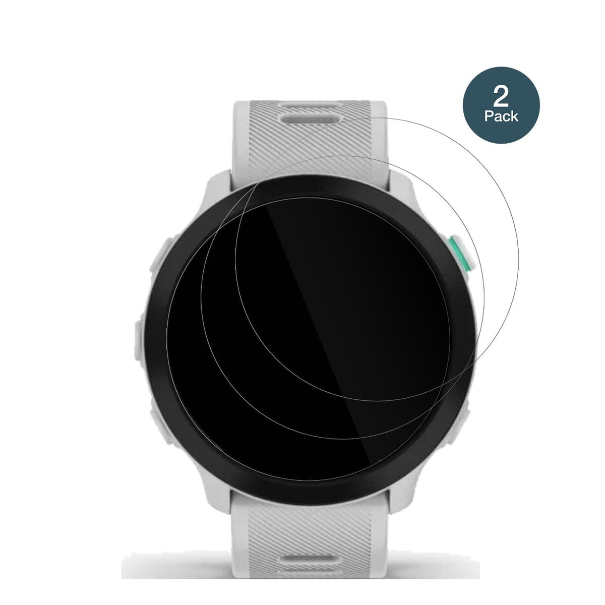 2x 9H Schutzfolie für Garmin Forerunner 55 Panzerfolie