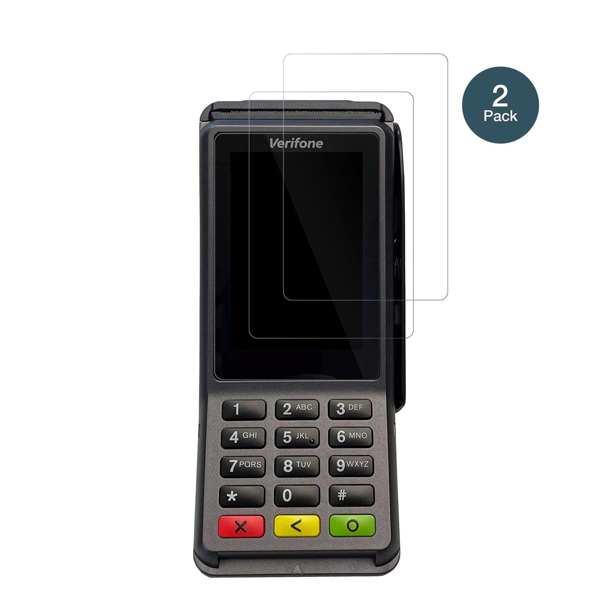 2x 9H Schutzfolie für Verifone V400c Panzerfolie