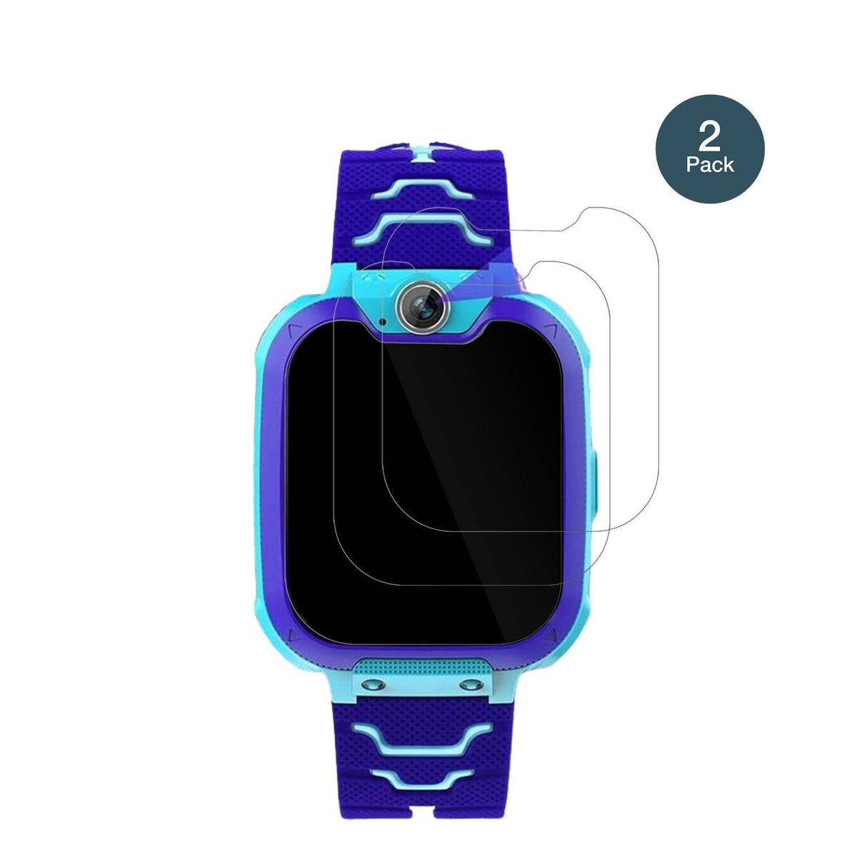 2x 9H Schutzfolie für Jubunrer Bleu Kids Smartwatch Panzerfolie