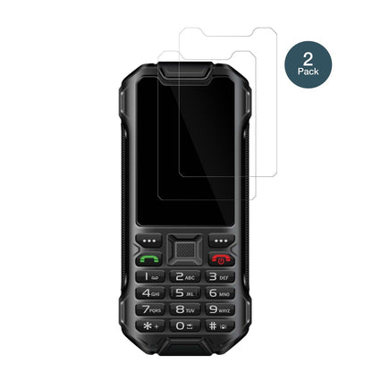 2x 9H Schutzfolie für Telware IP68 Outdoor Handy Panzerfolie