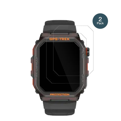 2x 9H Schutzfolie für Rogbid Tank G2 Smartwatch Panzerfolie