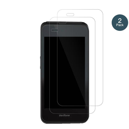 2x 9H Schutzfolie für Verifone Carbon Mobile 5 Panzerfolie
