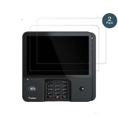 2x 9H Schutzfolie für Verifone M450 Panzerfolie