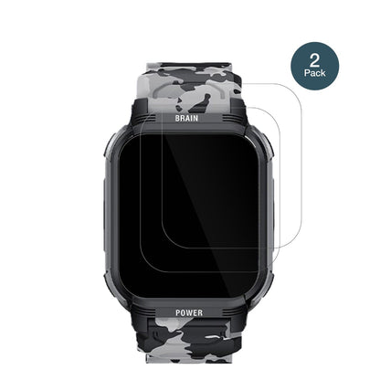 2x 9H Schutzfolie für LEMFO Y10 Smartwatch Panzerfolie
