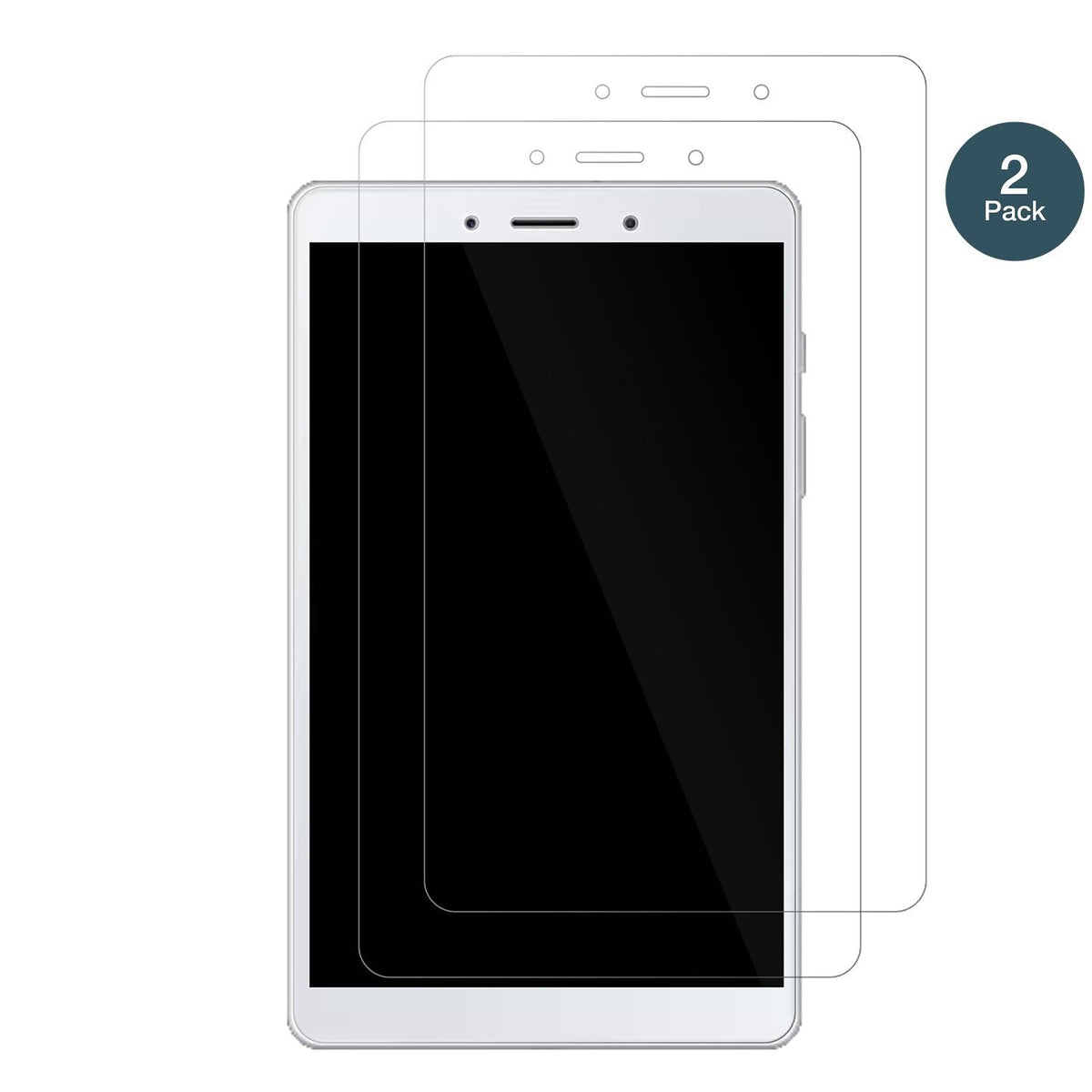 2x 9H Schutzfolie für Samsung Galaxy Tab A8.0 LTE Panzerfolie