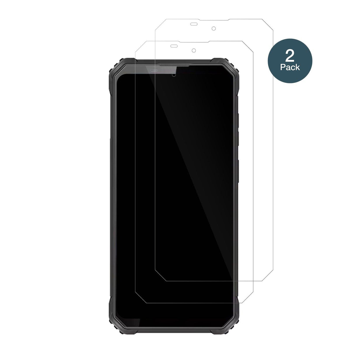 2x 9H Schutzfolie für Oukitel WP100 Titan Panzerfolie