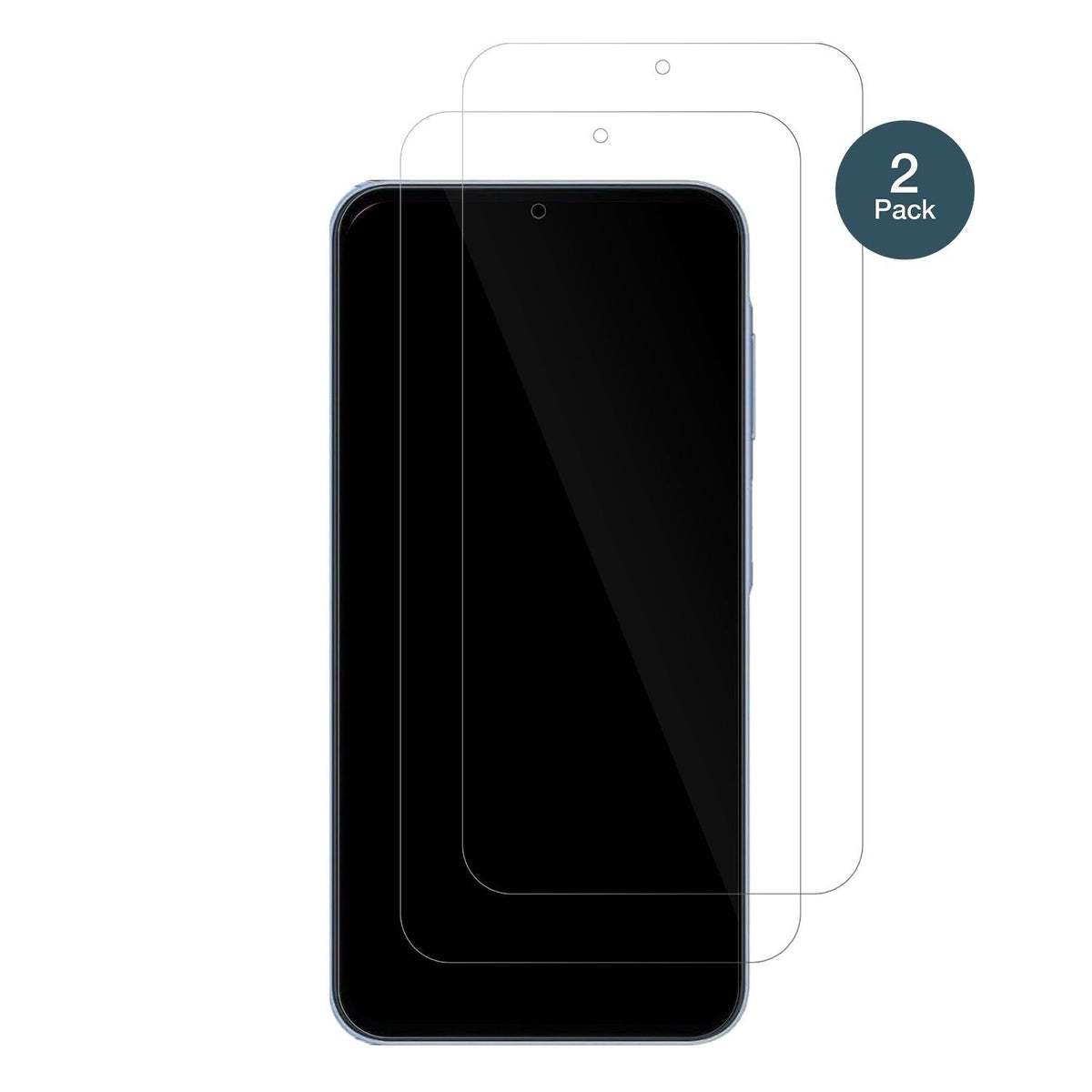 2x 9H Schutzfolie für Samsung Galaxy A25 Panzerfolie