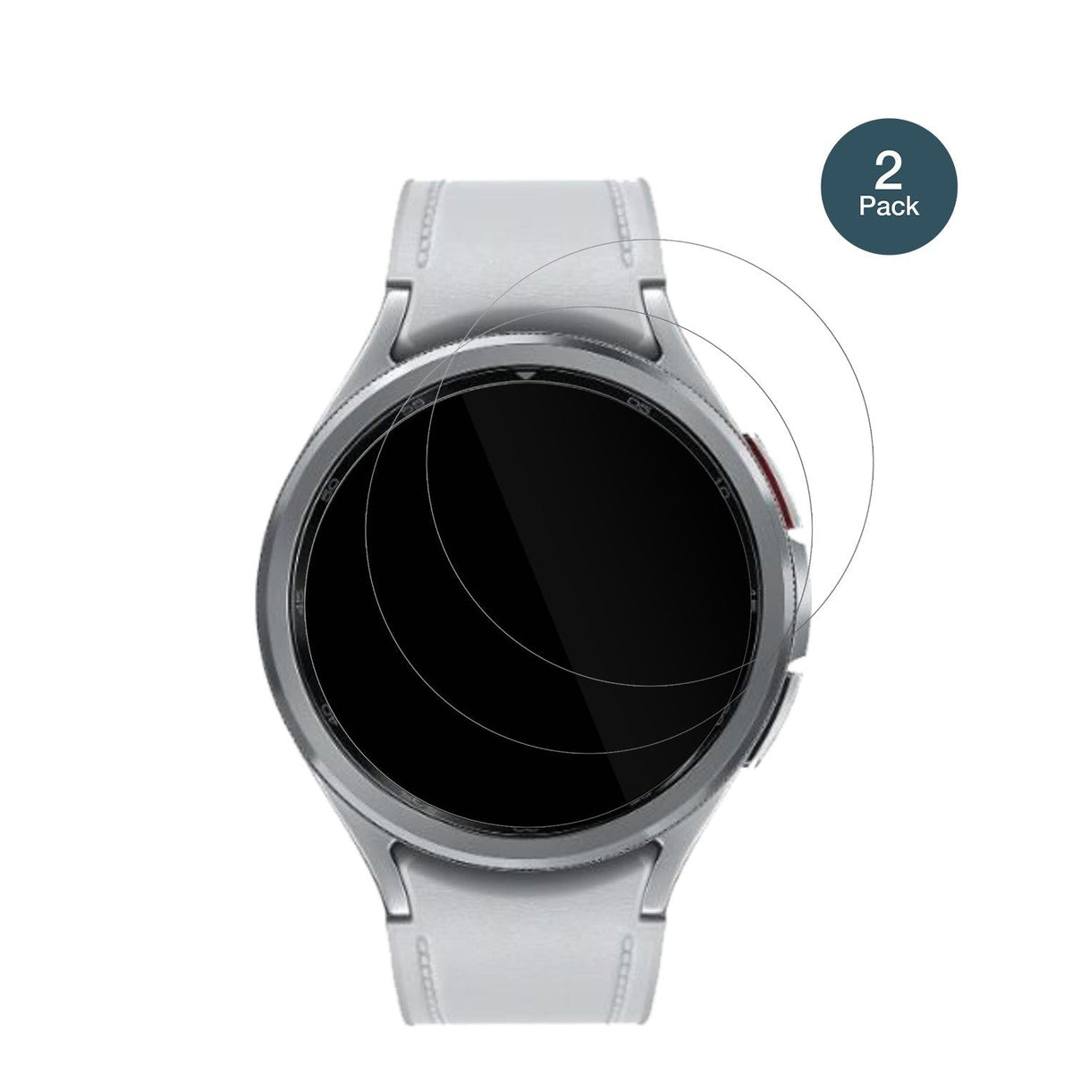 2x 9H Schutzfolie für Samsung Galaxy Watch 6 Classic 47mm Panzerfolie