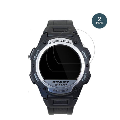 2x 9H Schutzfolie für Casio W-756 Panzerfolie