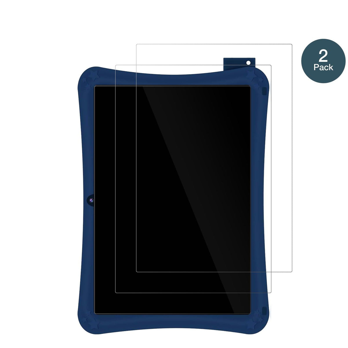 2x 9H Schutzfolie für WeTapble Kids Tablet 7 Zoll Panzerfolie