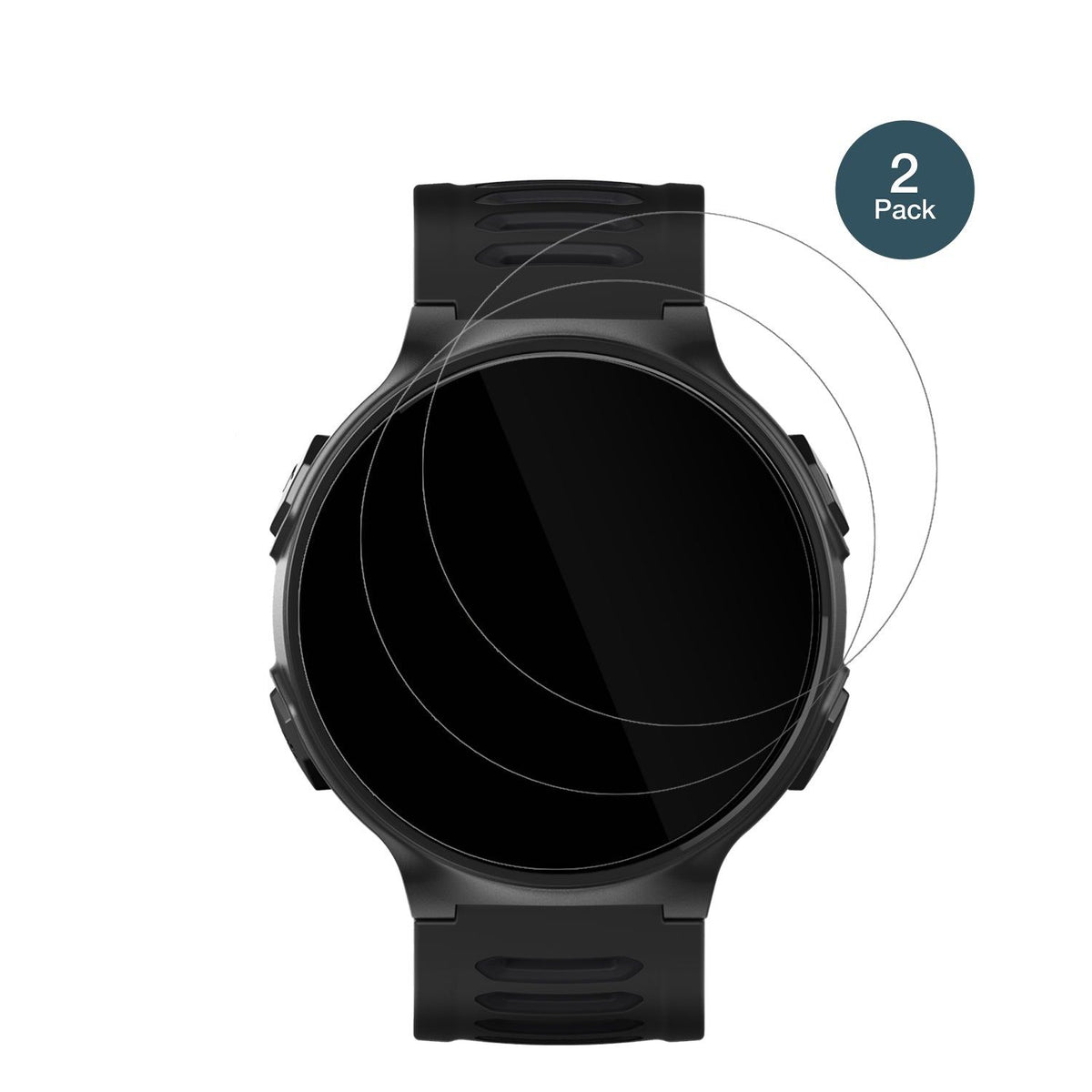 2x 9H Schutzfolie für Kiprun GPS 500 Coros Panzerfolie