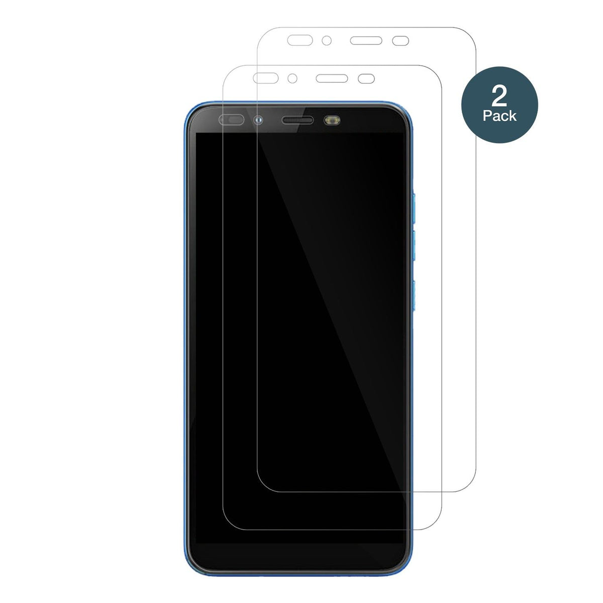 2x 9H Schutzfolie für Infinix Smart 2 Panzerfolie