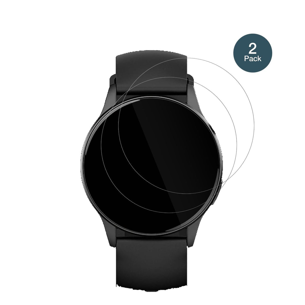 2x 9H Schutzfolie für 360Grad FITSmartWatch LIGHT 2 2025 Panzerfolie