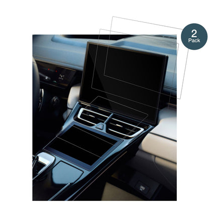 2x 9H Schutzfolie für GWM Wey 05 Dual Touchscreen Panzerfolie