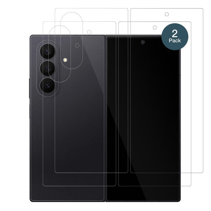 2x 9H Schutzfolie für Samsung Galaxy Z Fold7 Aussenseite Panzerfolie (1x Vorderseite + 1x Rückseite)