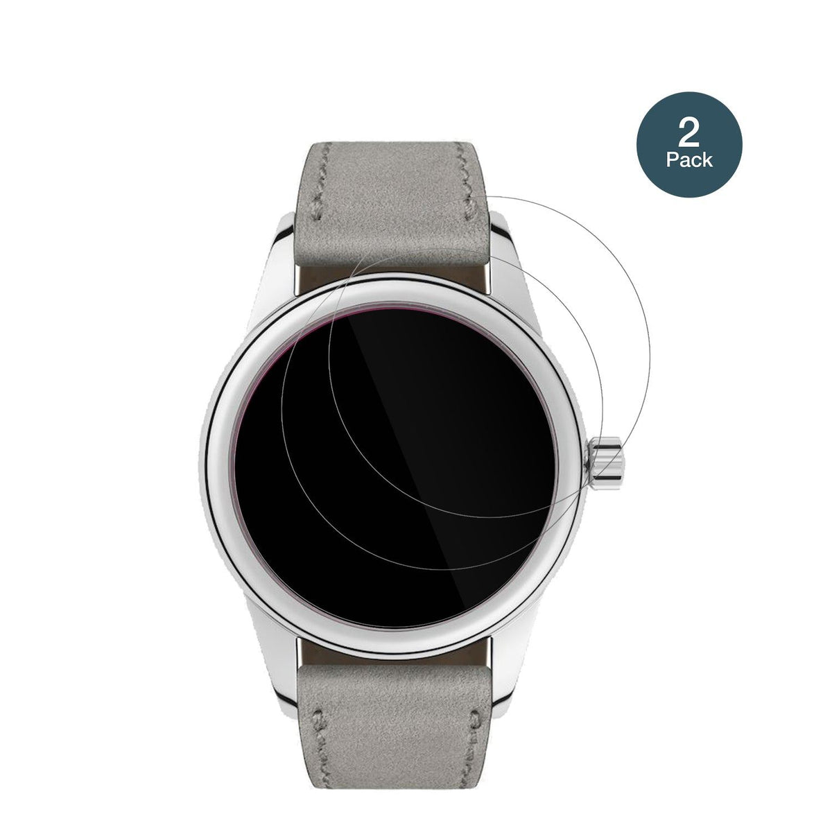 2x 9H Schutzfolie für NOMOS Glashütte Club Panzerfolie