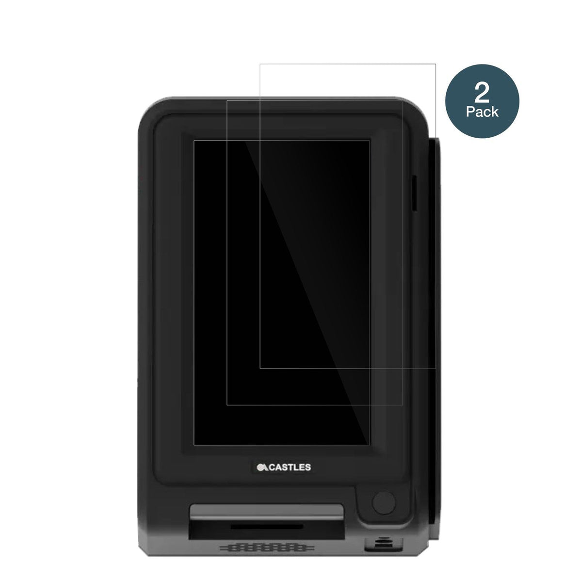 2x 9H Schutzfolie für Adyen S1U2 Panzerfolie