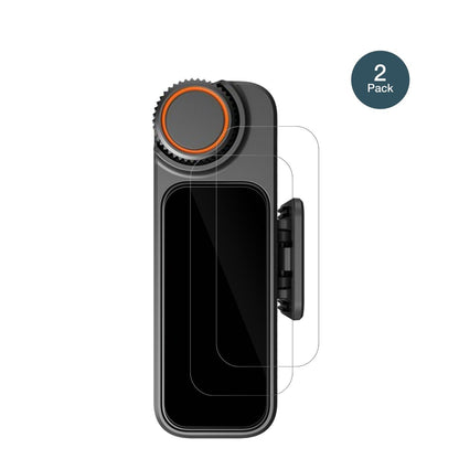 2x 9H Schutzfolie für DJI Mic 3 Receiver Panzerfolie