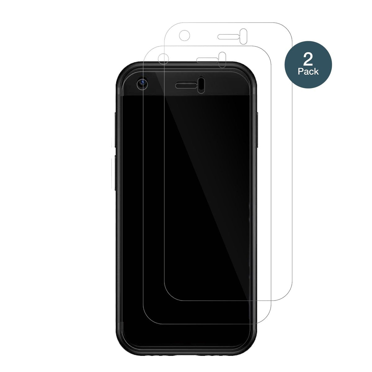 2x 9H Schutzfolie für YOHOPE 3G Mini Handy Panzerfolie