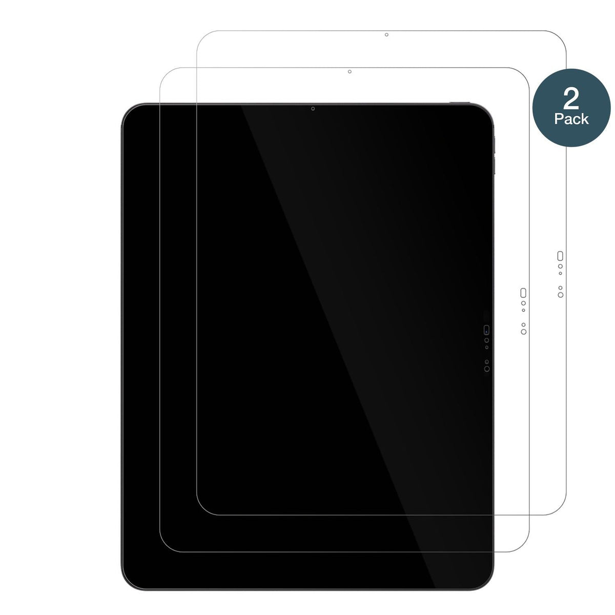 2x 9H Schutzfolie für Apple iPad Pro M5 13 Zoll Panzerfolie